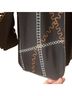 misook Graphic Black Brown Jacket Size M - photo 8