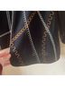 misook Graphic Black Brown Jacket Size M - photo 4