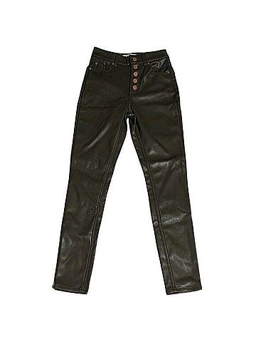 Tinseltown Vintage Skinny Faux Leather Pants (view 1)