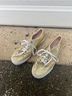 Vans Gold White Sneakers Size 8 1/2 - photo 6