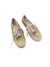 Vans Gold White Sneakers Size 8 1/2 - photo 1