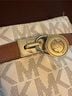 Michael Kors Print Brown Ivory Crossbody Bag One size - photo 8