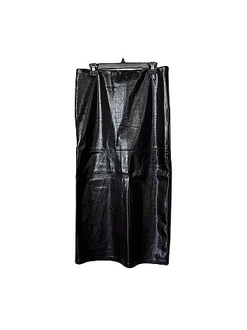 H&M Faux Leather Skirt (view 1)