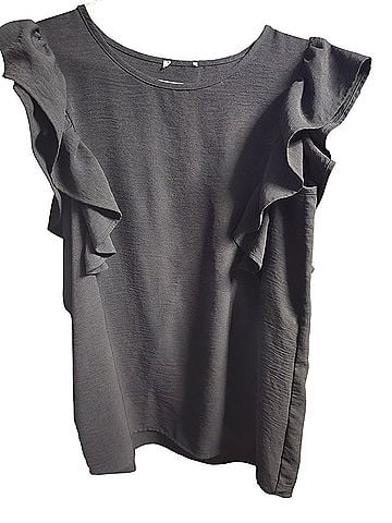 Time and Tru Short Sleeve Blouse (view 2)