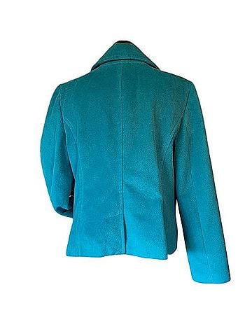 Liz Claiborne Double-Breasted Pea Coat Coat (view 2)