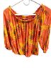 Rachel Zoe Floral Multi Color Blouse Size M - photo 2