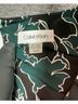 Calvin Klein Floral Black Green White Sleeveless Blouse Size S - photo 3