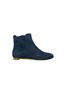 Cole Haan 100% Suede Blue Ankle Boots Size 8 1/2 - photo 1
