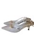 Madden Girl Silver Heels Size 8 - photo 1