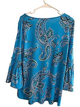 Dana Buchman Long Sleeve Blouse (view 2)