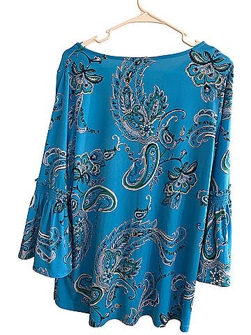 Dana Buchman Long Sleeve Blouse (view 2)
