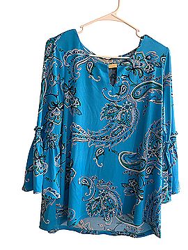 Dana Buchman Long Sleeve Blouse (view 1)