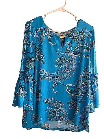 Dana Buchman Long Sleeve Blouse (view 1)