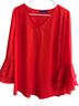 Apt. 9 3/4 Sleeve Blouse Size L - photo 1