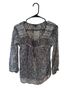 American Eagle Outfitters Floral Multi Color Blouse Size XS - photo 1