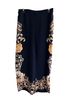 Chico's Floral Black Multi Color Dress Pants Size 10 - photo 1