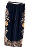 Chico's Floral Black Multi Color Dress Pants Size 10 - photo 2
