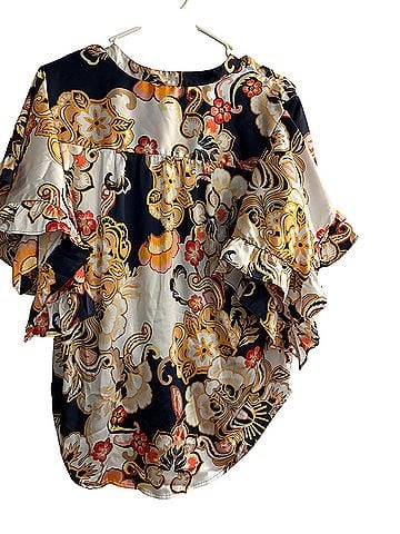 Chico's Short Sleeve Blouse (view 2)