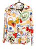 Rachel Zoe Floral Multi Color Button-Down Shirt Size M - photo 1