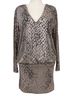 Venus Snake Print Multi Color Casual Dress Size XL - photo 1