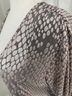 Venus Snake Print Multi Color Casual Dress Size XL - photo 3