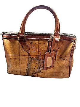 Alviero Martini Map-Print Satchel Satchel (view 1)