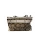 Coach Print Brown Blue Ivory Leather Tote One size - photo 2