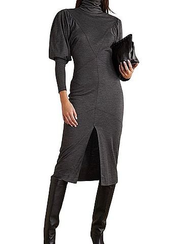Isabel Marant Genia Wool Dress (view 1)