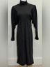 Isabel Marant 100% Wool 100% Silk Solid Gray Wool Dress Size 12 - photo 4