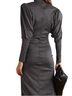 Isabel Marant 100% Wool 100% Silk Solid Gray Wool Dress Size 12 - photo 2