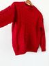 Mango 100% Acrylic Print Red Pullover Sweater Size S - photo 5