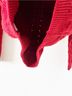 Mango 100% Acrylic Print Red Pullover Sweater Size S - photo 8