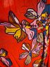 Saachi Floral Multi Color Red Casual Dress One size - photo 4