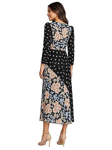 Rebecca Taylor Silk Blend Cocktail Dress (view 2)