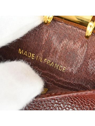 Chanel Cc Bifold Quilted Caviar Brown Leather Wallets Accessory (view 2)