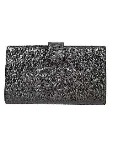 Chanel Timeless Cc French Caviar Black Leather Wallets Accessory (view 1)