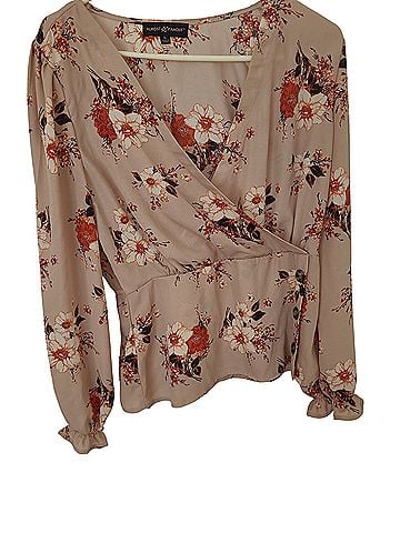Almost Famous Long Sleeve Blouse (view 1)