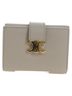 Céline 100% Leather Solid Tan Triomphe Trifold Leather Beige Leather Wallets Accessory One size - photo 3