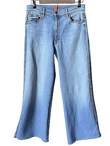 Mother The Sunburst Roller Ankle Fray Jeans (view 1)