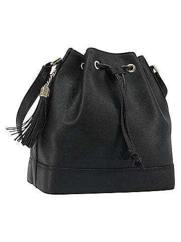 Valentino Garavani Vintage Leather Black Leather Shoulder Bag Bag (view 1)