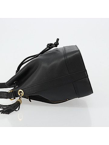 Valentino Garavani Vintage Leather Black Leather Shoulder Bag Bag (view 2)