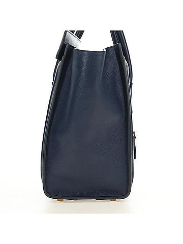 Céline Luggage Smooth Leather Navy Leather Tote Bag Bag (view 2)