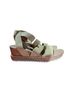 Steve Madden 100% Raffia Tan Wedges Size 8 - photo 2