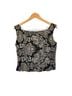 Cache Floral Black Gold Tank Top Size M - photo 2