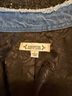 Nanette Lepore 92% Polyester 4% Acrylic 3% Nylon 1% Rayon 100% Cotton 98% Polyester 2% Spandex Black Blue Jacket Size L - photo 3