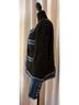 Nanette Lepore 92% Polyester 4% Acrylic 3% Nylon 1% Rayon 100% Cotton 98% Polyester 2% Spandex Black Blue Jacket Size L - photo 5