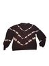 Vera Wang Tie-dye Black Pullover Sweater Size L - photo 2