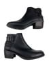 B.O.C 100% Faux Leather Black Ankle Boots Size 9 - photo 6