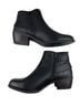 B.O.C 100% Faux Leather Black Ankle Boots Size 9 - photo 7