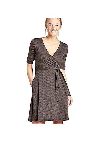 Toad & Co Cue Wrap Dress Casual Dress (view 1)